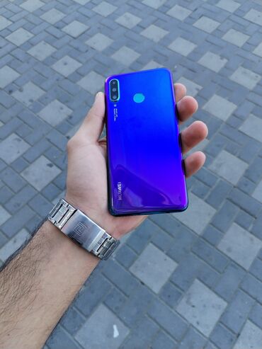 chekhol dlya telefona fly 5s: Huawei P30 Lite, 128 ГБ, цвет - Синий, Кнопочный, Отпечаток пальца, Face ID