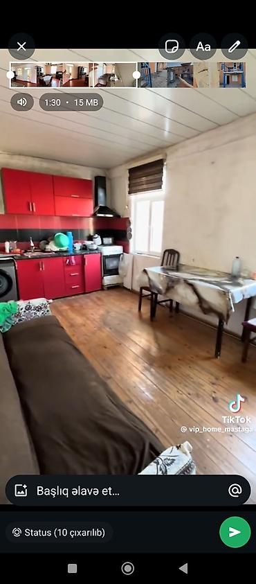 gence emlak satisi: 2 otaqlı, 168 kv. m, Kredit yoxdur, Orta təmir — 4