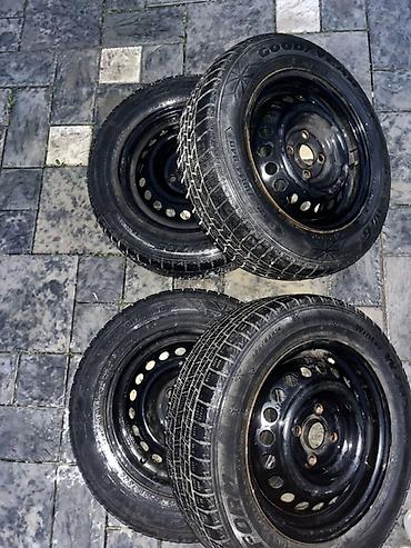 кар паркинг ключ: Колеса в сборе 185 / 65 / R 14, Зима, Б/у, Комплект, Легковые, Железные, отверстий - 4 — 5