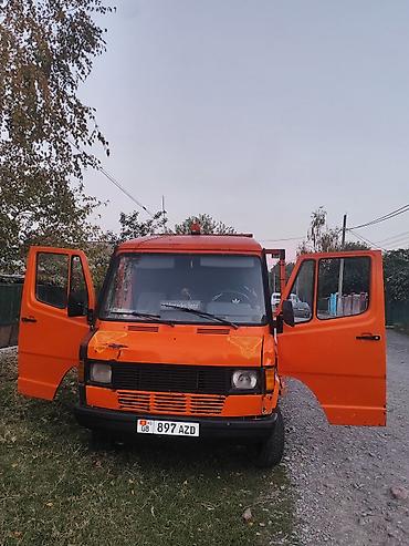 жесткий буксир для грузовых: Эвакуатор, Mercedes-Benz, 1994 г., Ломаная — 5