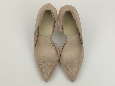 jeansy przetarte damskie: Flat shoes for women, 39, condition - Very good