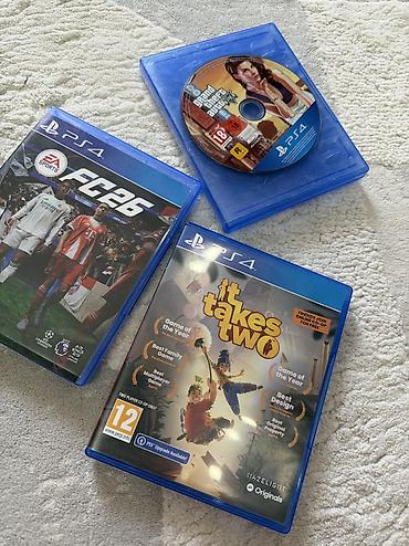 oneplus pad 4: PlayStation 4 Fat 500 ГБ + 3 игры (FC 26, GTA V, It Takes Two) + 2 — 6