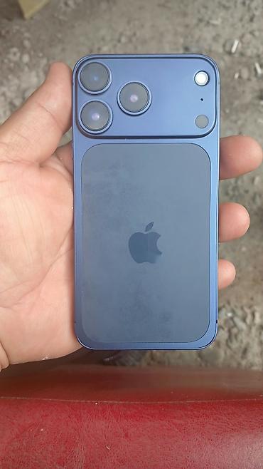 iphone 5 's: IPhone 17 Pro, 64 GB, Blue Titanium, Zəmanət, Face ID, Sənədlərlə — 3