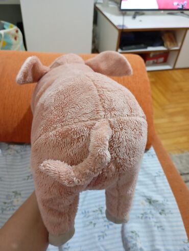 Torbe: Plišana torbica u obliku srca - Model: srce, mekani veštački krzneni — 204