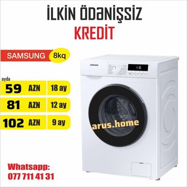 Paltaryuyan maşınlar: Paltaryuyan maşın Vestel, 7 kq, Yeni, Avtomat, Qurutmasız, Kredit var, Pulsuz çatdırılma, Rayonlara çatdırılma, Ünvandan götürmə — 2