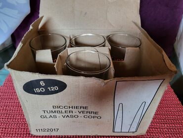 Čaše: Case nove,vintaz Cepelin italijanske. Case komada 4 u ceni. puno — 4