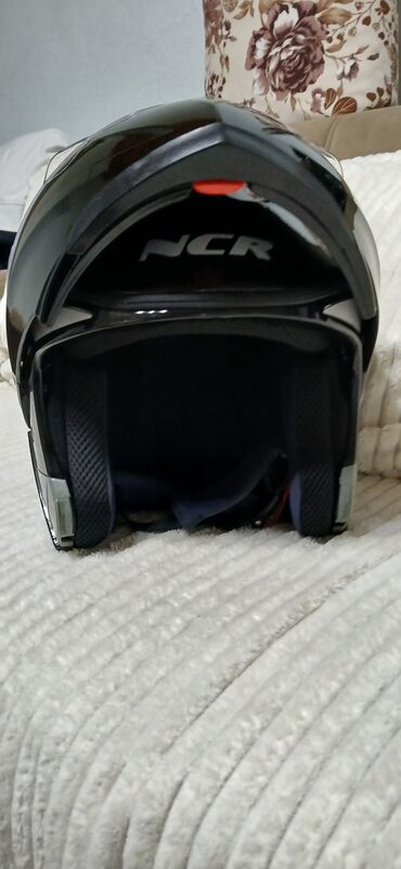 Moto dəbilqələr: NCR tam üzlü motosiklet dəbilqəsi - Rəng: parlaq qara, gümüşü -da lalafo.az — 18 Moto dəbilqələr: NCR tam üzlü motosiklet dəbilqəsi - Rəng: parlaq qara, gümüşü — 18
