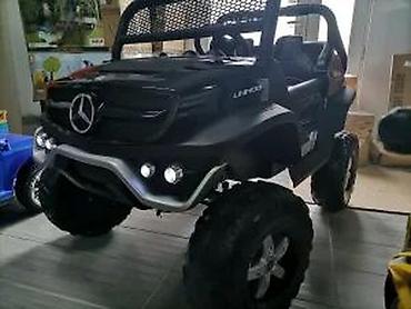 Dečiji električni automobili: Električni auto za decu – terenac 4x4 (licencirani izgled Mercedes — 9