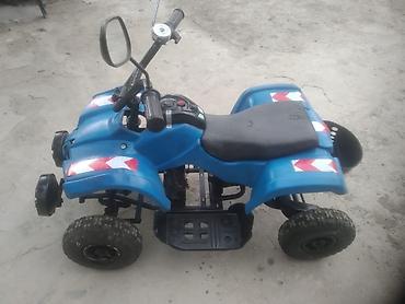 Детские электрокары: Uşaq elektrik ATV kvadrosikl – mavi rəng - Güc mənbəyi — 1
