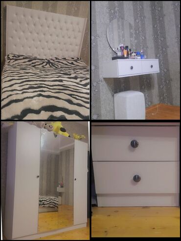 led isiqlar qiymeti: İkinəfərlik çarpayı, Termo, Dolab, 2 tumba, İşlənmiş