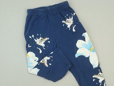 sukienki letnie czarne w kwiaty: Legginsy, 3-6 m, stan - Zadowalający