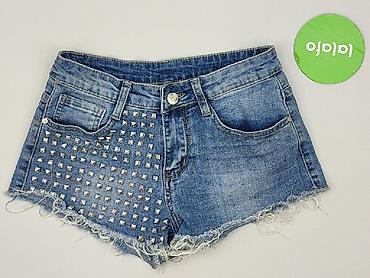 jeans short: Szorty damskie, rozmiar S — 2