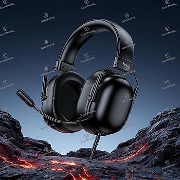 logitech 920: Проводные полноразмерные наушники, Hoco, Новый, цвет - Черный — 6