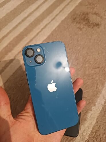 айфон абмен: IPhone 13, 128 ГБ, Синий, Чехол, 83 %