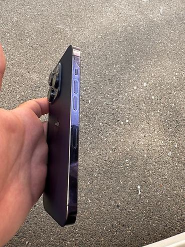 iphone 14 pro max silver: IPhone 14 Pro, 128 GB, Deep Purple, Face ID — 2