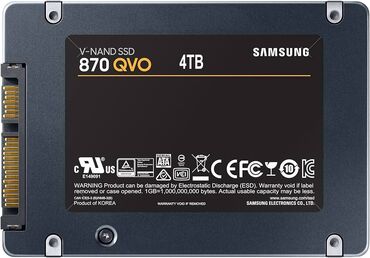 SSD diskləri: Daxili SSD disk Samsung, 4 TB, 2.5"