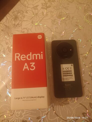 sud ceken: Redmi A3, 128 GB, rəng - Yaşıl