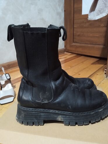 детская обувь зимние сапоги: Сапоги, Размер: 37, цвет - Черный