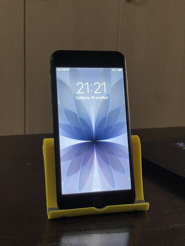 айфон ремонт: IPhone 7 Plus, Б/у, 256 ГБ, Черный, Защитное стекло, Чехол, 83 %