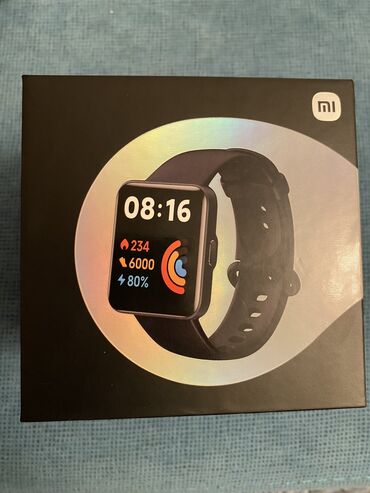 mi watch lite qiymeti: Новый, Смарт часы, Redmi, Аnti-lost, цвет - Черный