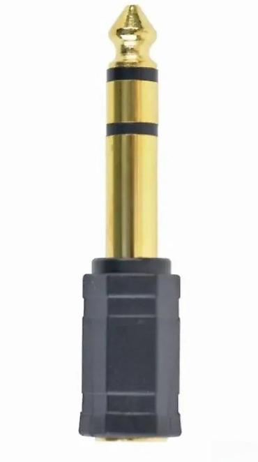 sony 5 kp: Adapter 3.5 mm (ženski) na 6.35 mm TRS (muški), pozlaćeni kontakti - — 2