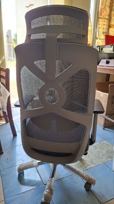 игровой кресло цена: Офис креслолор, Дөңгөлөктүү, түсү - Боз