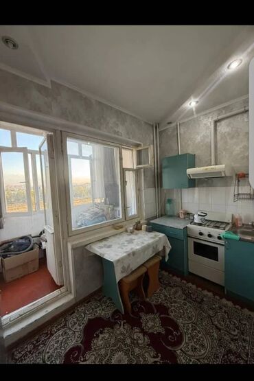 номера в иссык куле: 1 бөлмө, 37 кв. м, 105-серия, 7 кабат, Косметикалык ремонт