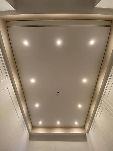 Натяжной потолок: Натяжной потолок Глянцевое, Матовое, 3D потолки Гарантия, Бесплатная консультация, Бесплатный замер — 14