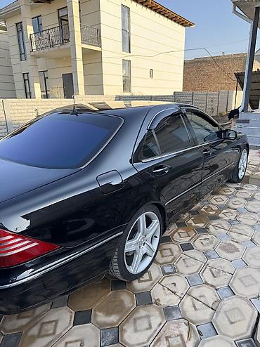 машина мерс с: Mercedes-Benz S-Class: 2003 г., 5 л, Автомат, Газ, Седан — 4