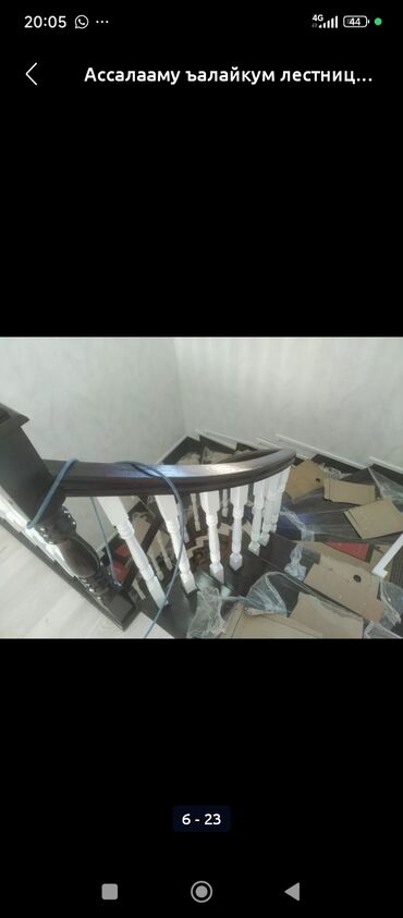 Деревянные лестницы: Деревянная лестница Для дома, Бесплатный замер, Форма лестницы: Много-маршевая, Стиль: Классический — 25