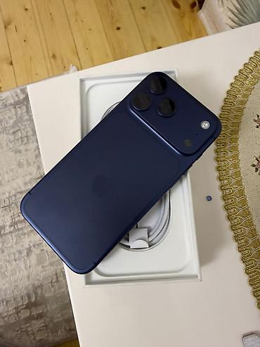 i̇phone 11 pro: IPhone 17 Pro Max, 256 GB, Mavi, Barmaq izi, Simsiz şarj, Face ID — 3