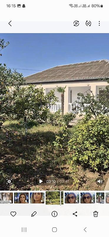 nzs qesebesinde 3 otaqli ev type 1: Bağ evi və geniş həyətyanı sahə - Yaşıl, meyvə ağacları ilə zəngin — 8