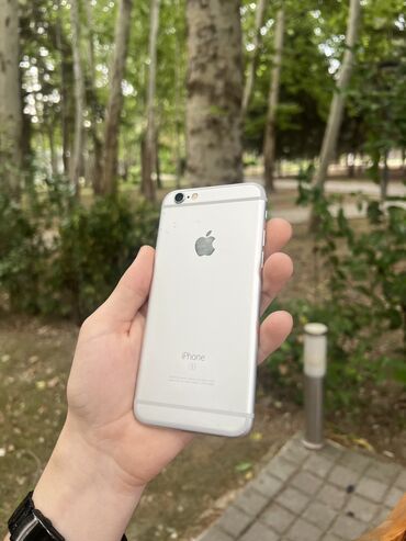Apple iPhone: IPhone 6s, 64 GB, Ağ, Barmaq izi
