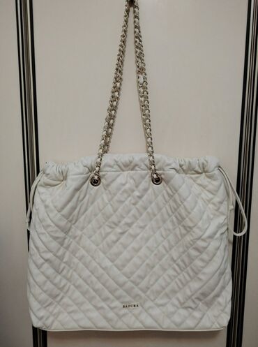 bianco torbe: Shoulder bag, Bianco