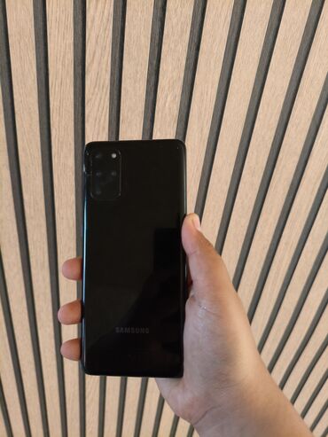 купить бу iphone 8 plus: Samsung Galaxy S20 Plus, 128 GB, rəng - Qara, Zəmanət, Barmaq izi, Simsiz şarj