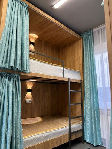 по суточные квартиры бишкек: 40 м², С мебелью