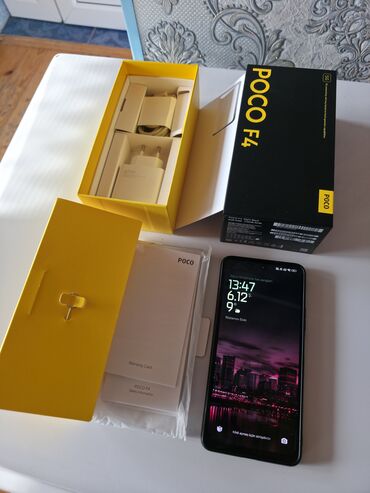 Poco: Poco F4, 256 GB, rəng - Qara, Barmaq izi — 5