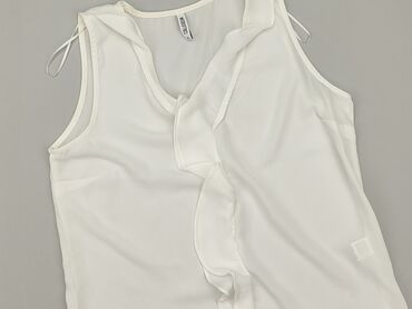 spódnice w biało czarne pasy: Women's blouse, XS (EU 34)