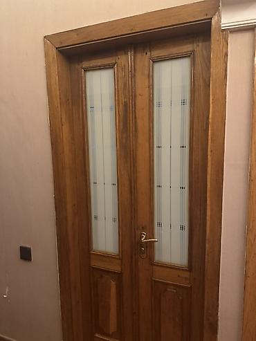 qoz qapı: Qapilar ve cerciveler Qoz agacindadir. Normal veziyyetdedir. 2eded — 3