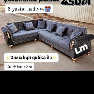 Divanlar: Künc divan, Açılan, Bazalı, Vеlur parça, Şəhərdaxili pulsuz çatdırılma -da lalafo.az — 7 Divanlar: Künc divan, Açılan, Bazalı, Vеlur parça, Şəhərdaxili pulsuz çatdırılma — 7