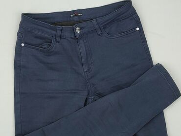 plisowane szerokie spodnie: Diverse, Material trousers for women, size S