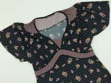 czarne bluzki w łódkę: Women's blouse, size S
