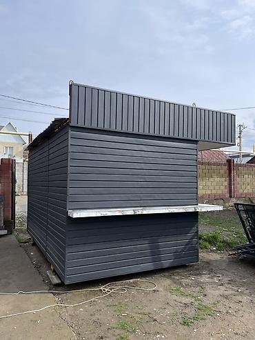торговый киоск: Передвижной торговый павильон/ларёк из металлокаркаса с облицовкой — 4