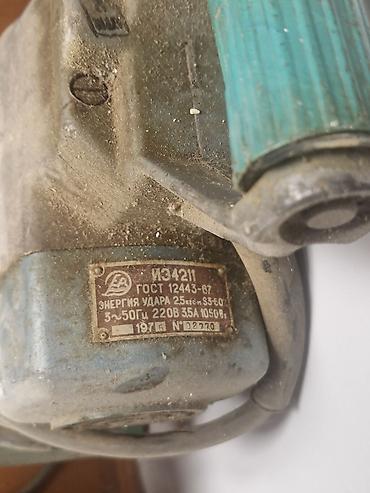 çekiç: Sənaye tipli elektrik qırıcı (zəbur/çəkic) – model İЭ4211 Texniki — 3