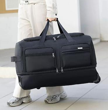 Дорожные сумки: ПРОДАЮ ДОРОЖНУЮ СУМКУ ТРАНСФОРМЕР ЧЕМОДАН С ВЫДВИЖНОЙ РУЧКОЙ И — 1