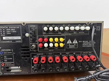 ses mixeri: Denon AVR-X7200W – 4K Ultra HD AV resiver - 9.2 kanal, hər kanalda — 7
