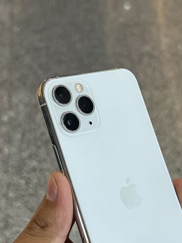 бу макбук бишкек: IPhone 11 Pro, Колдонулган, 64 ГБ, Ак, 72 %