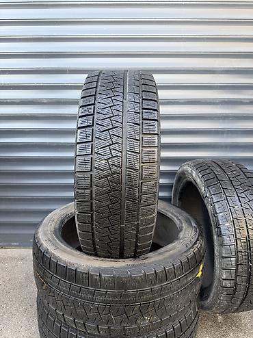 114 3 5: Шины 215 / 45 / R 17, Зима, Б/у, Комплект, Легковые, Германия, Pirelli — 2