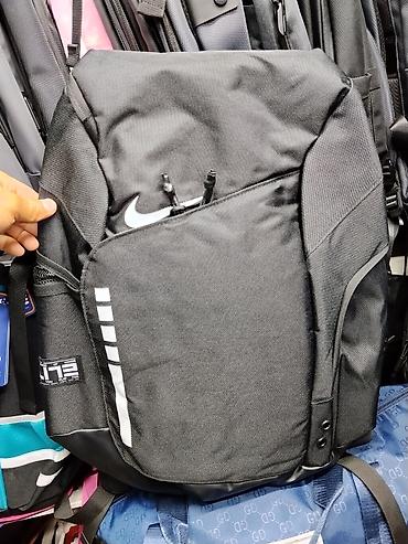 рюкзак для велосипеда: Рюкзак Nike (черный) - Вместительное основное отделение на молнии. - — 1
