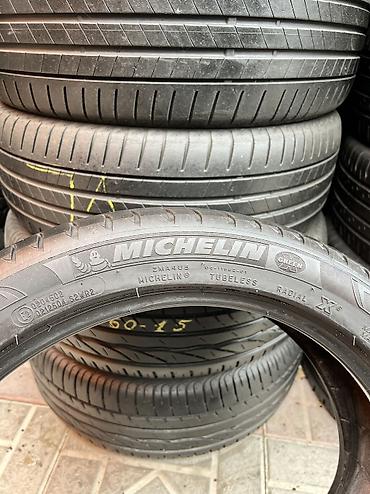 Унаа: Шиналар 205 / 45 / R 17, Жай, Колдонулган, Жуп, Италия, Michelin — 4